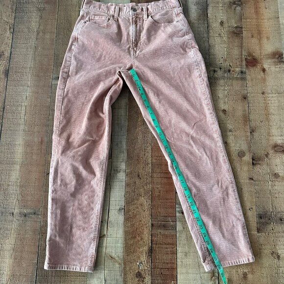 American Eagle Womens Pink Corduroy Pants Size 4 Regular Super Stretch - Picture 4 of 7